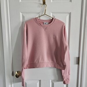 NWOT Adidas Originals Light Pink Sweatshirt/Sweater